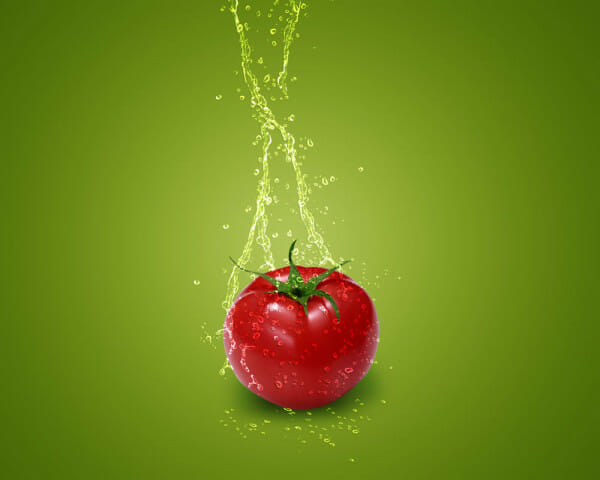 tomato-splash
