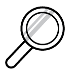 magnifying glass icon