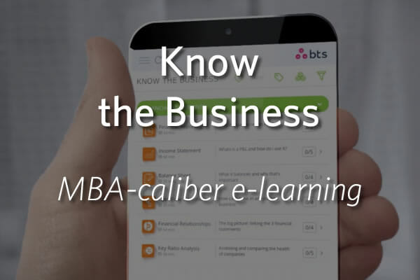 Know the Business - MBA-caliber elearning