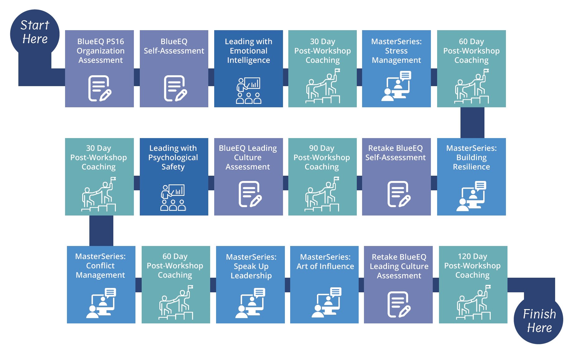 The BlueEQ learning journey