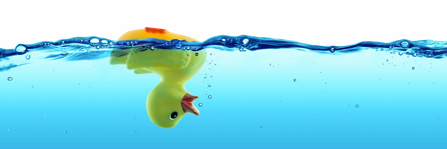 upside down rubber duck - help your people succeed by helping them fail