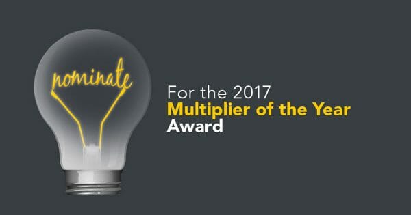 Nominate a leader you love for Multiplier of the Year
