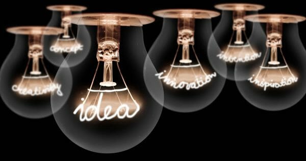 illustration with lightbulbs - create a culture of Multipliers