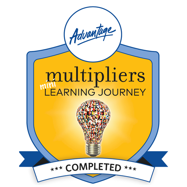 Multipliers Mini Learning Journey Badge