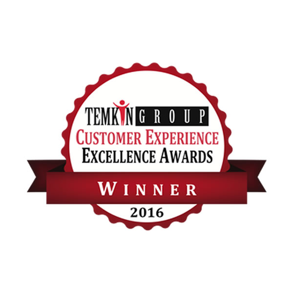 2016 Customer Experience Award