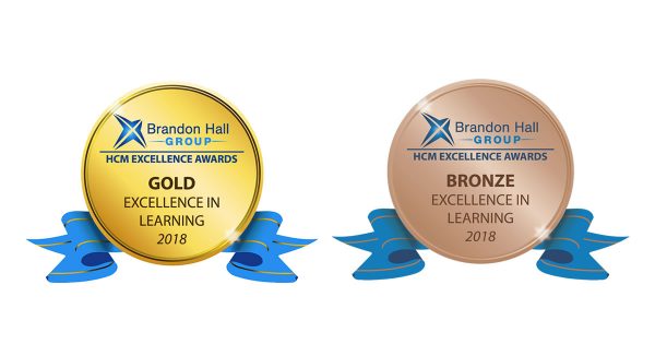 Brandon Hall Gold and Bronze Excellence in Learning Awards