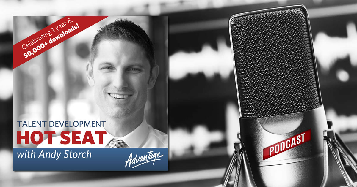 Talent Development Hot Seat podcast with Andy Storch