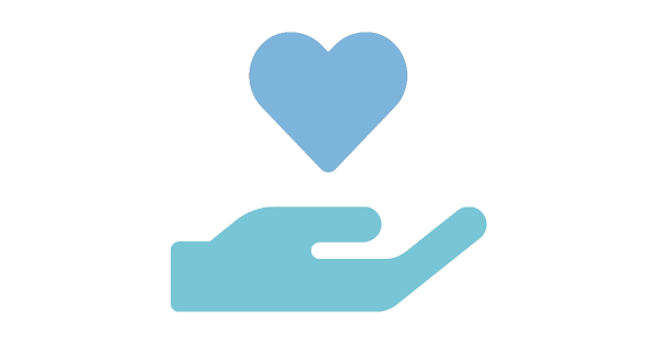 Have a heart - Talent Development Tuesday (heart in hand icon)