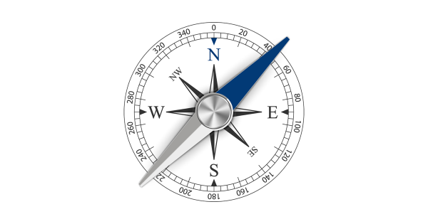 Pivoting together (image of compass)