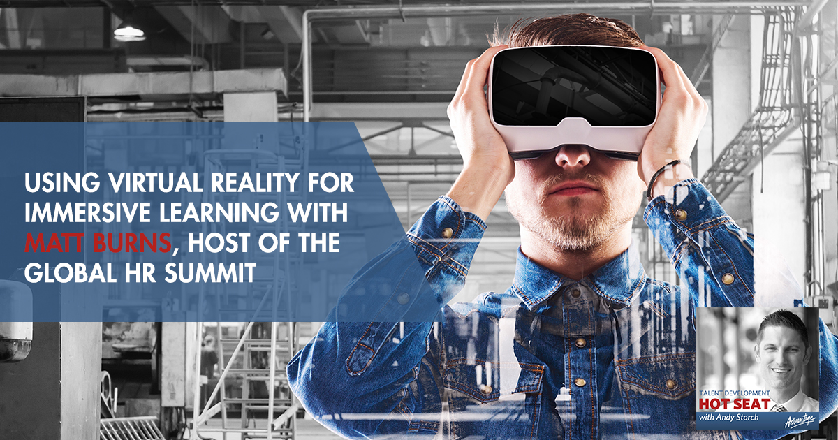 Using virtual reality for immersive learning