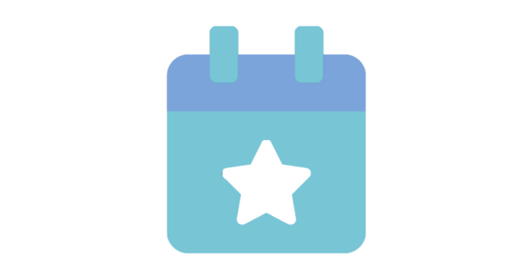Talent Development Tuesday - A week of stars (icon of calendar with star)