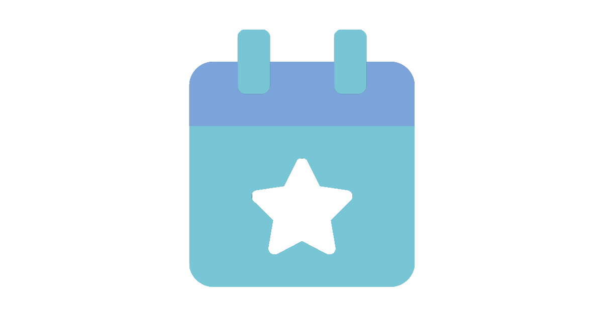 Talent Development Tuesday - A week of stars (icon of calendar with star)