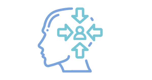 Talent Development Tuesday : Inclusion for Introverts (icon representing an introvert looking inward)