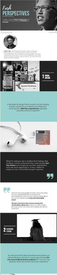 Fresh perspectives with Dr. Linda Hill