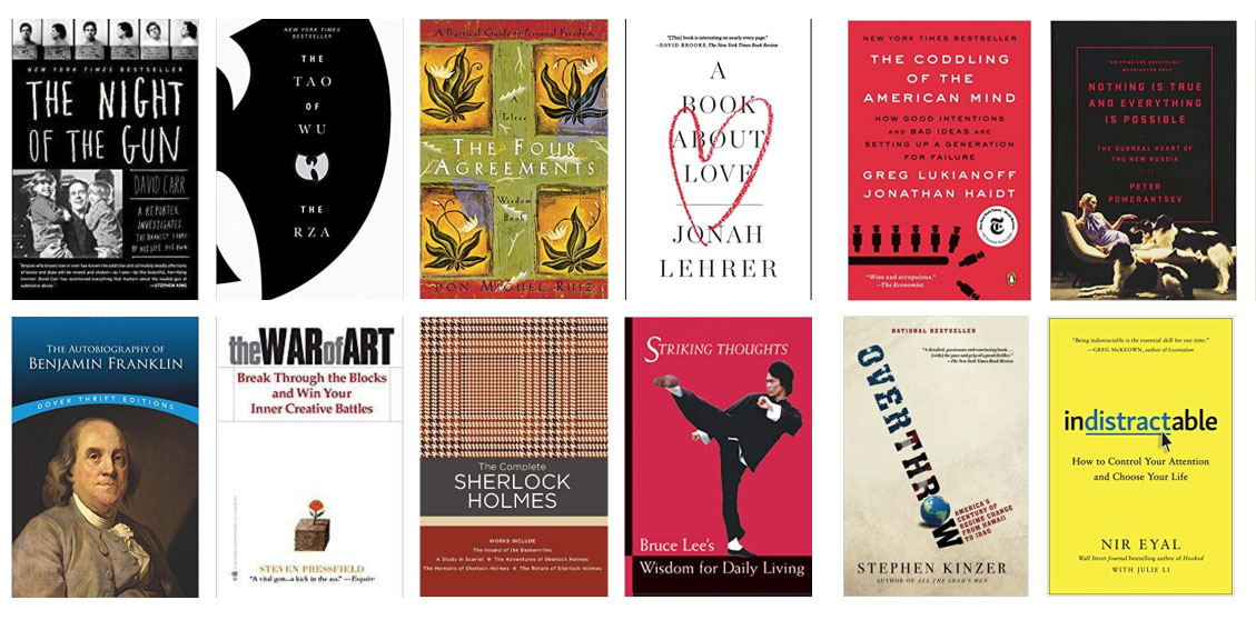 One great thing - Shane Snow's curated book list