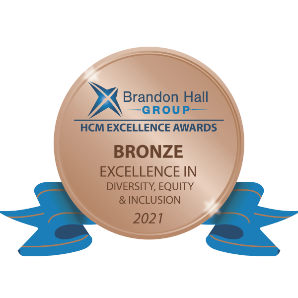2021 Brandon Hall Group Bronze Award for Excellence in DEI