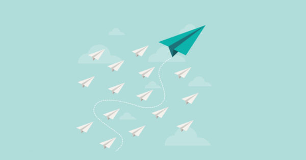 BTS webinar: How we’re failing our First Level Leaders (artwork of paper airplanes)