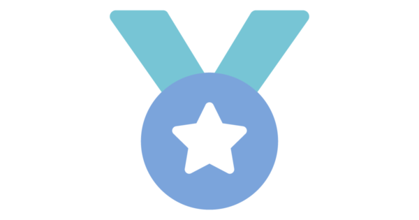 Talent Development Tuesday - Great people (icon of an award medal)