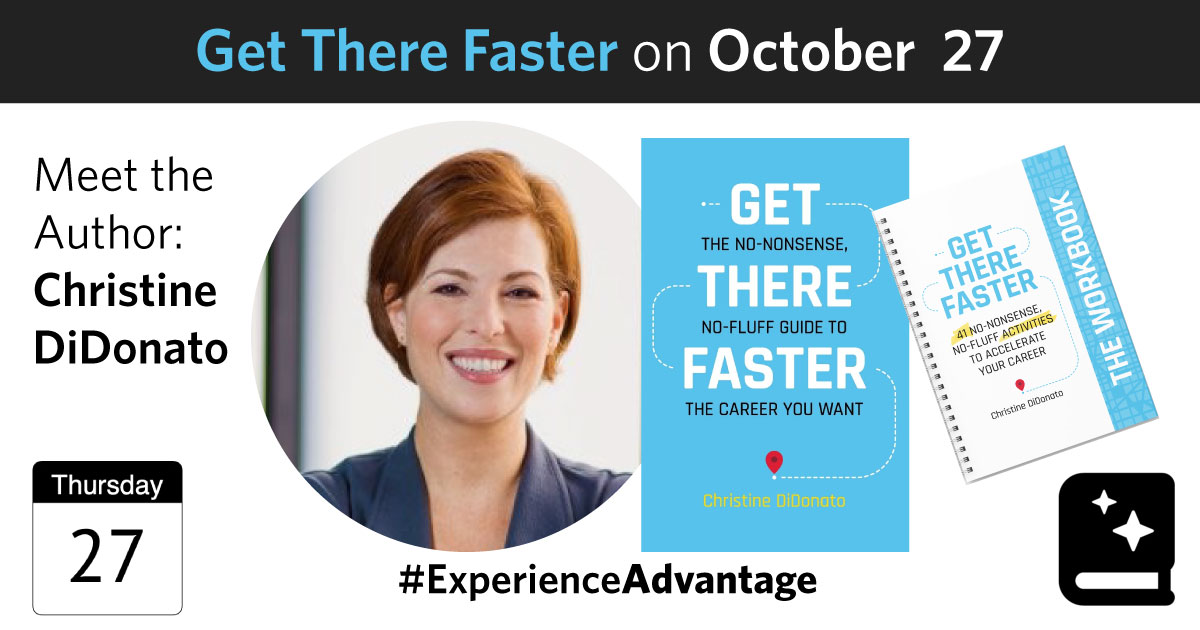 Advantage Book Club event with Christine DiDonato, author of Get There Faster