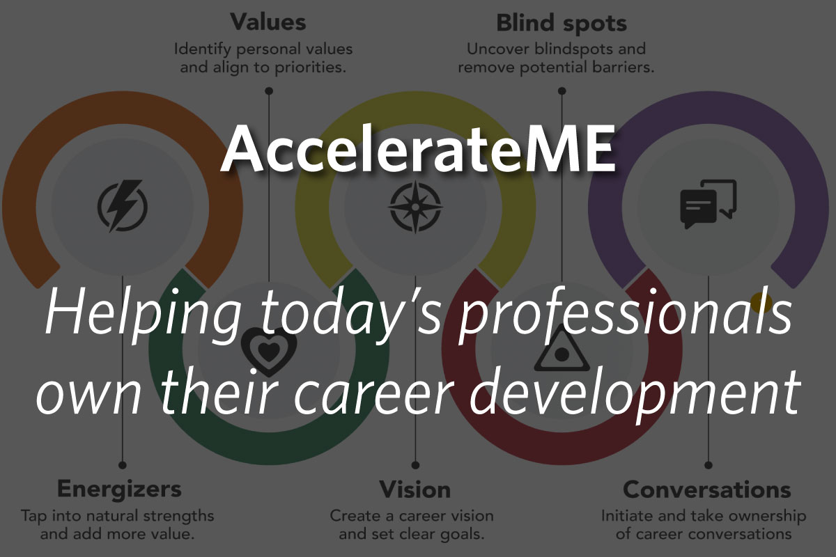 AccelerateME - Helping today's professionals own their career development