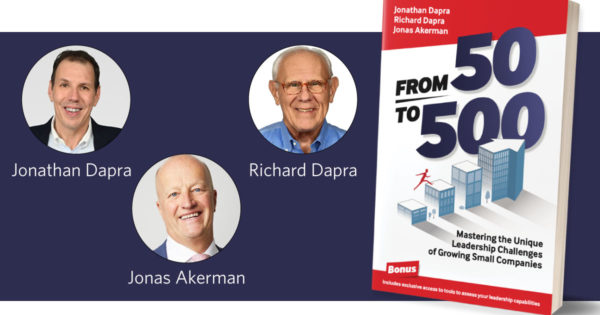 Authors of From 50 to 500: Mastering the Unique Leadership Challenges of Growing Small Companies