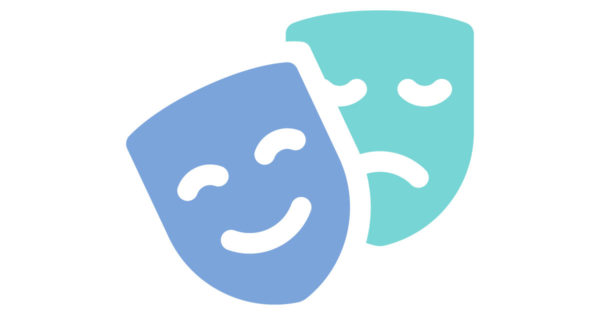 Talent Development Tuesday - Managing emotions (icons of theater masks)
