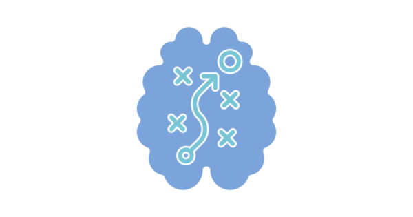 Talent Development Tuesday - A key business driver for 2024 (brain icon with a football strategy diagram)