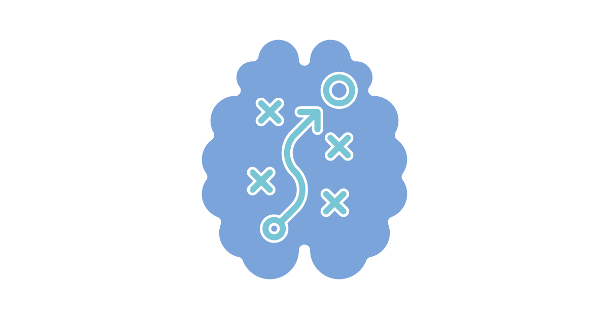 Talent Development Tuesday - A key business driver for 2024 (brain icon with a football strategy diagram)