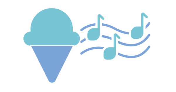 Talent Development Tuesday - All the right notes (ice cream cone and musical notes)