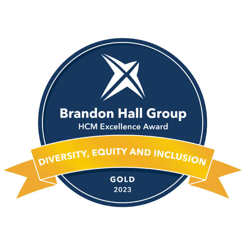 2023 Brandon Hall Group Gold Award for DEI