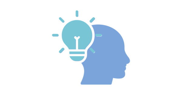 Talent Development Tuesday - A fearless thinker (lightbulb and head icons)