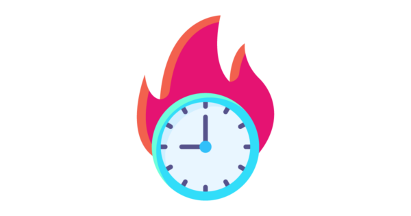 Talent Development Tuesday - A cure for sales burnout (time block and flame)