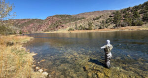 Crossing the river: A coach becoming (fishing in Utah)