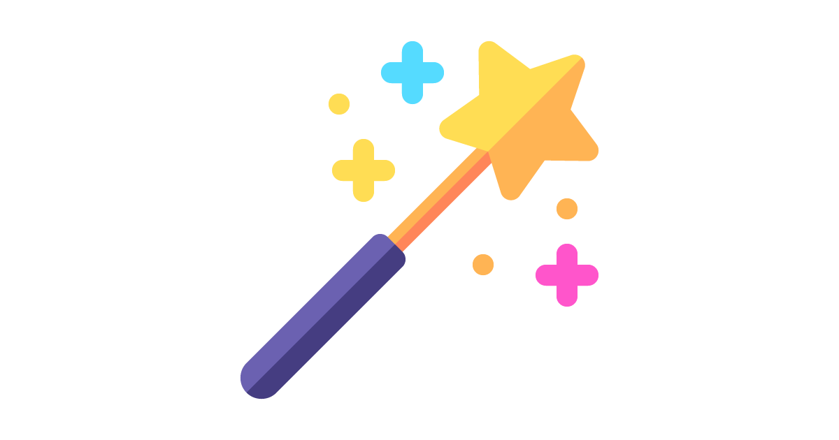 Talent Development Tuesday - Off script, on point -magic wand