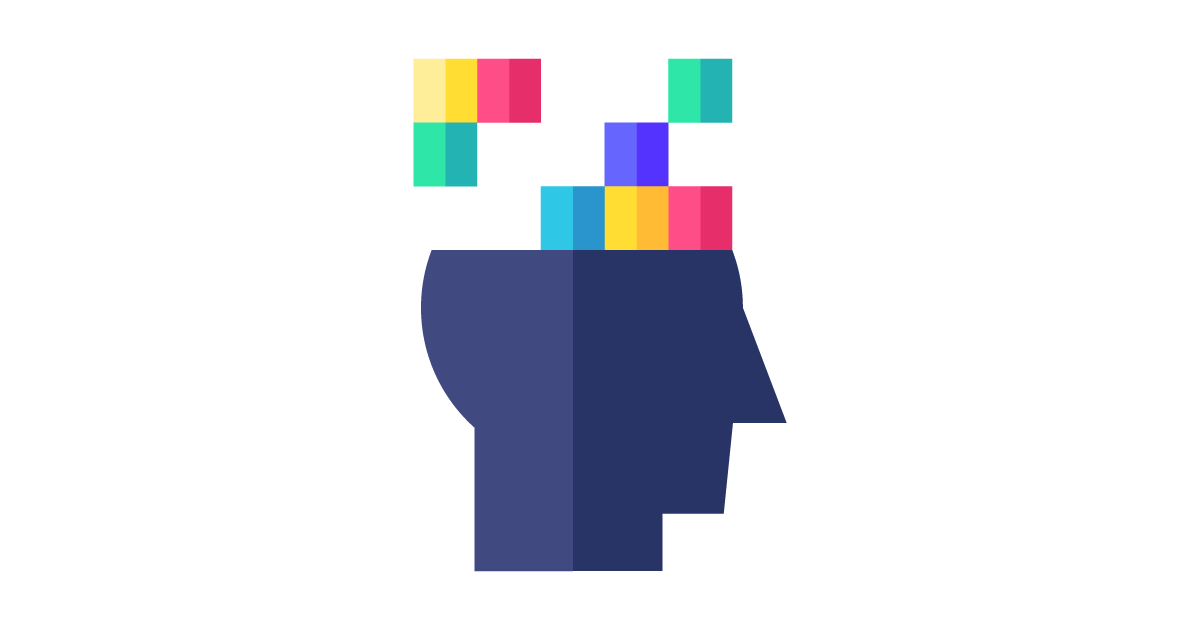 Talent Development Tuesday - A bot with brains and a familiar voice (icon of a person's head with colorful squares)