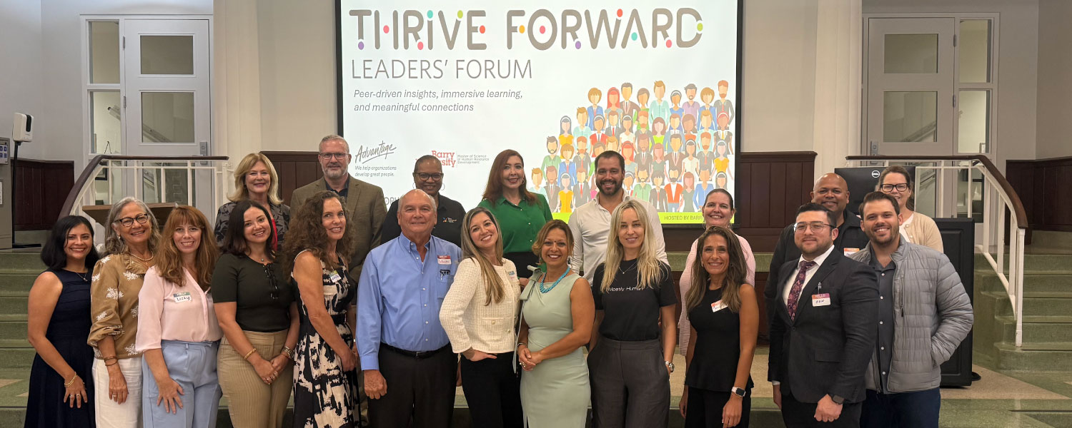 Fireside chat on culture, BlueEQ light up third THRIVE Forward: Leaders' Forum in south Florida