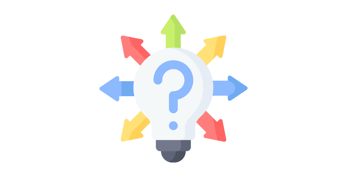 Talent Development Tuesday - Just a symptom? (lightbulb with arrows pointing out - signaling decision-making issues)