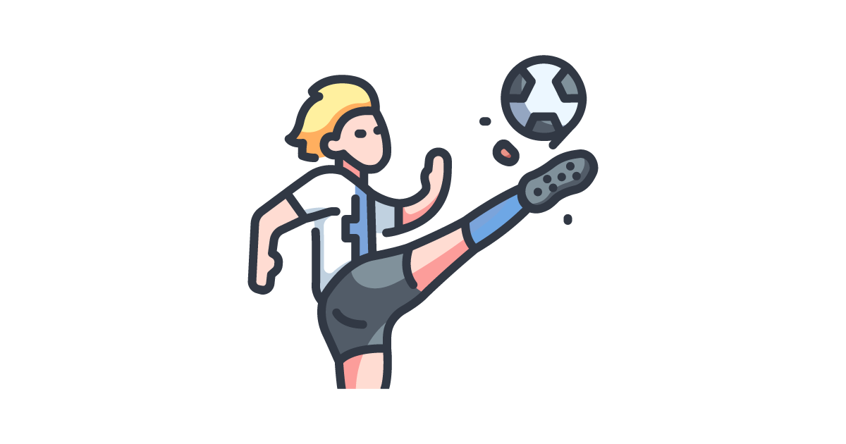 Talent Development Tuesday - The power of practice (soccer player kicking a ball)