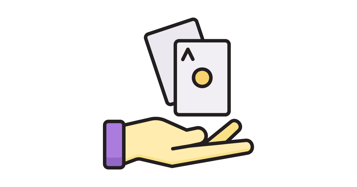 Talent Development Tuesday - The content illusion (magician holding cards)