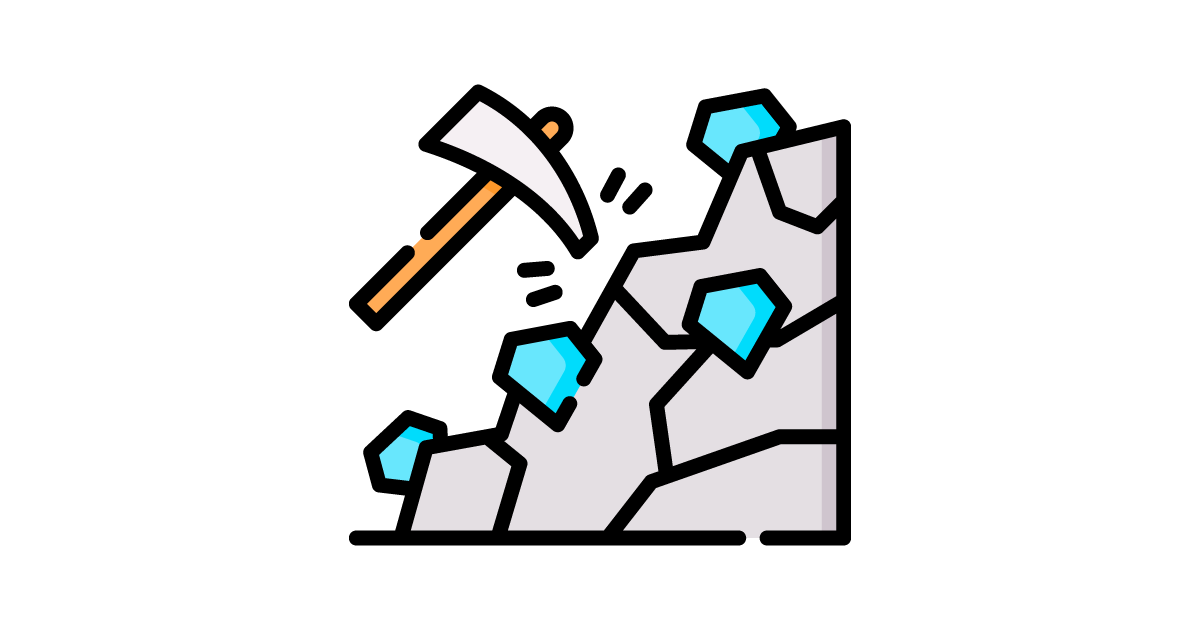 Talent Development Tuesday - Finding the diamonds (pickaxe and diamonds)