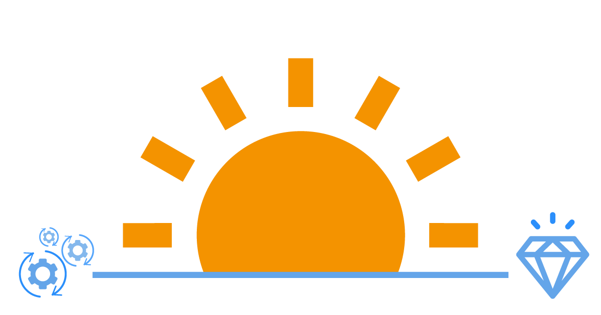 Talent Development Tuesday - A new era of work (sunrise, flywheels and diamonds)