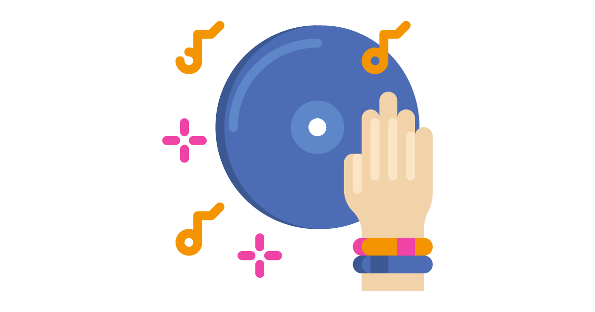 Talent Development Tuesday - The remix effect (deejay and record player)