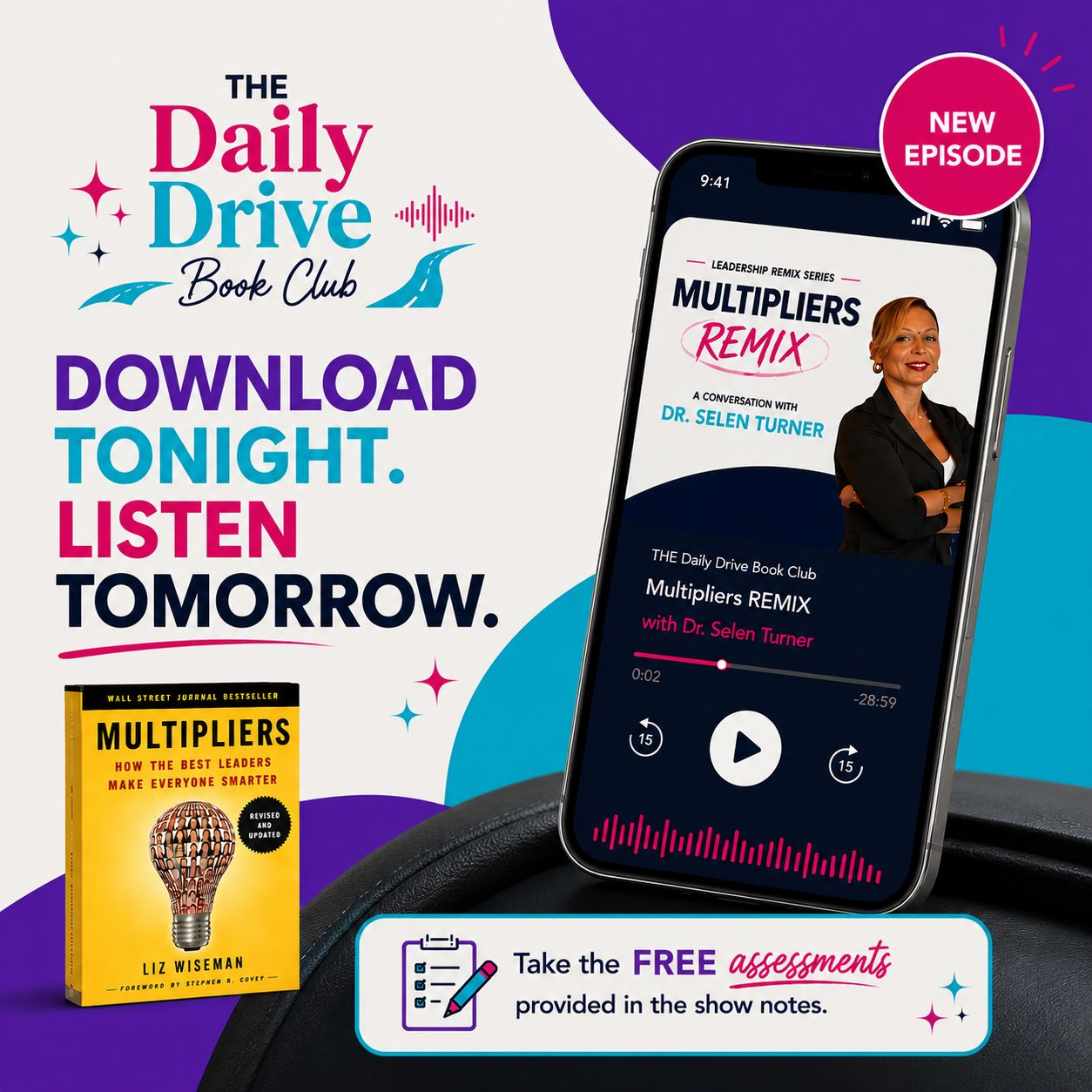 Multipliers REMIX: Advantage Partner Selen Turner joins The Daily Drive Book Club