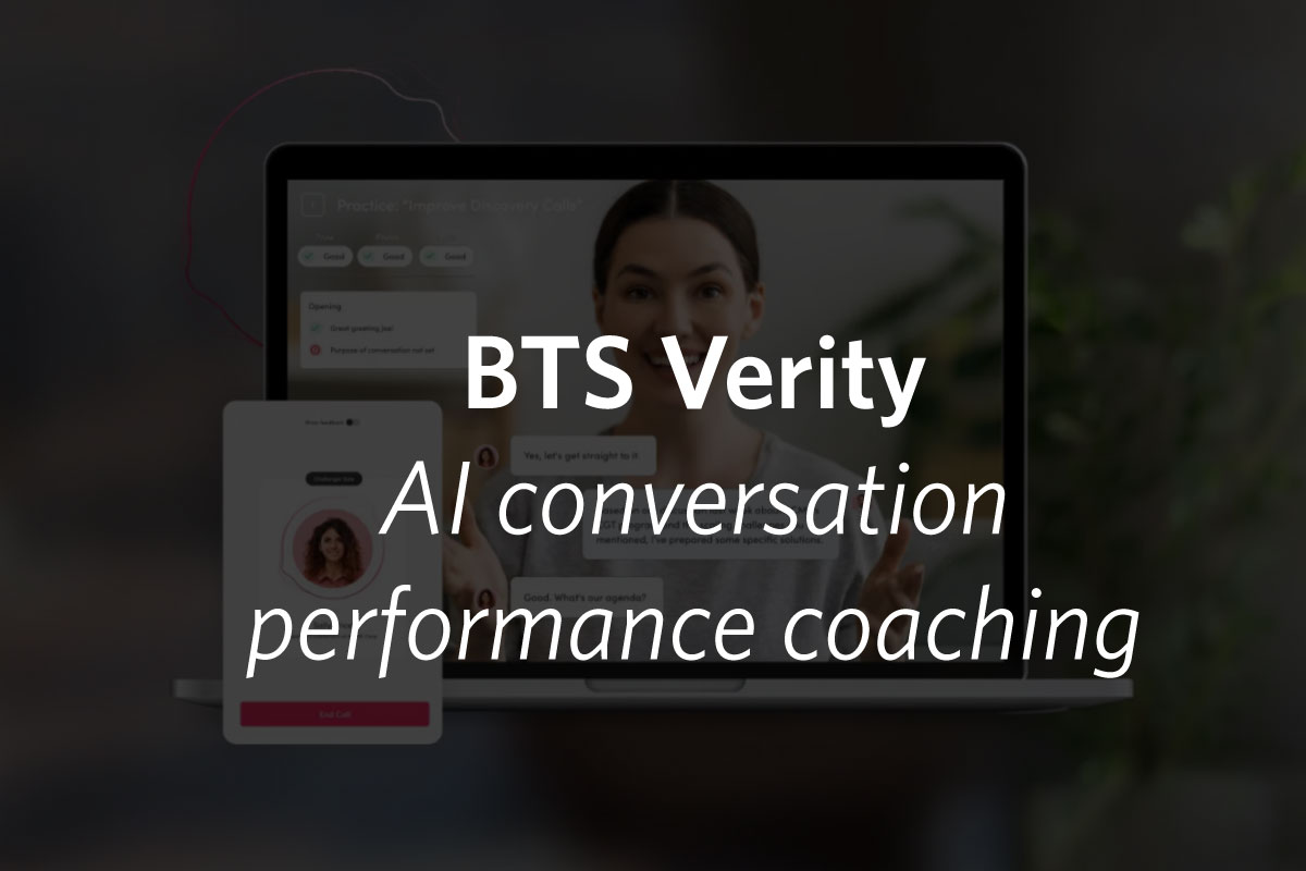 BTS Verity - AI conversation performance coaching