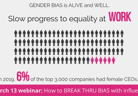 Breaking thru Bias with influence: Join our webinar on March 13!