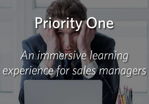 Priority One - An immersive learning experience for sales managers